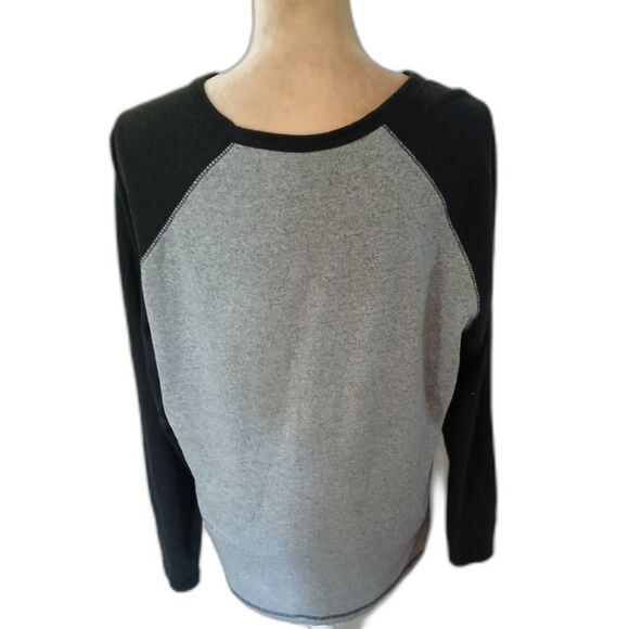 Unisex gray baseball jersey Revolution size L cotton polyester blend - Picture 4 of 4